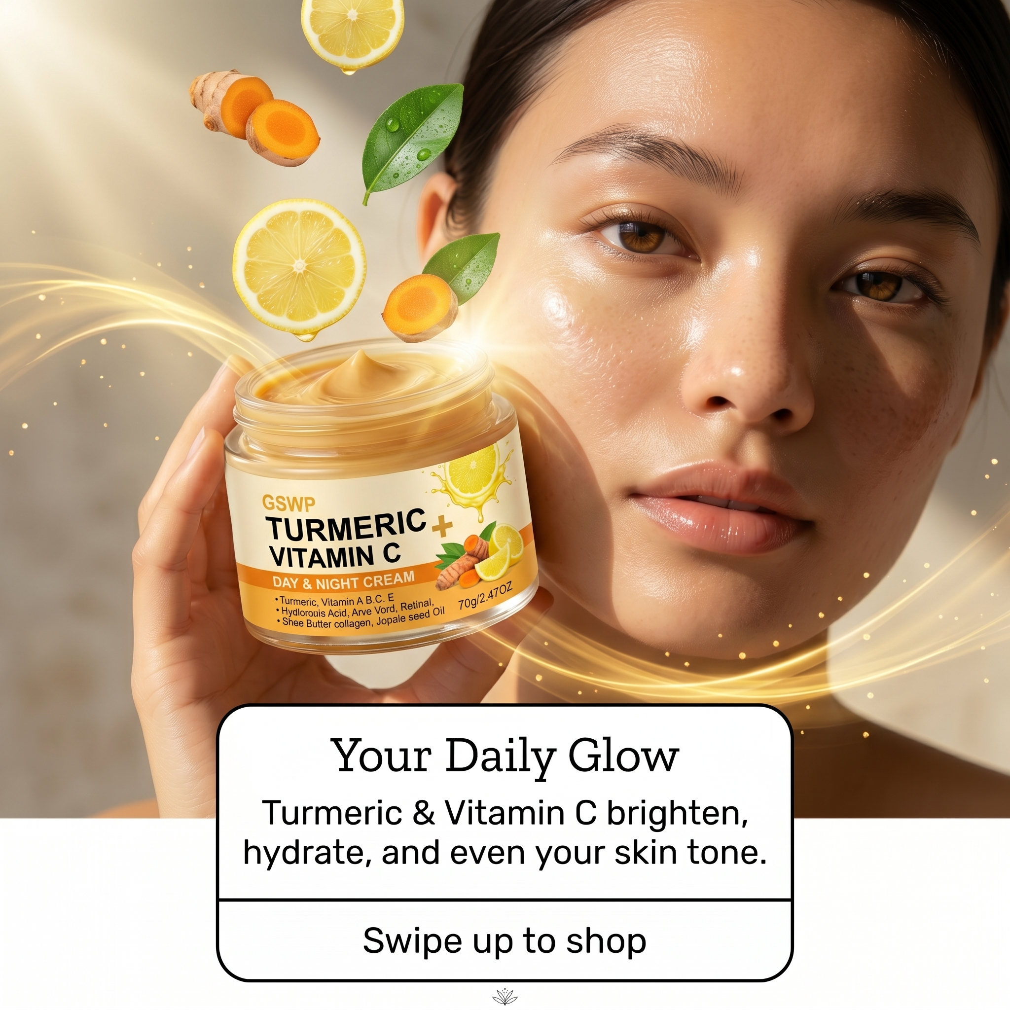 Turmeric Vitamin C Day & Night Cream