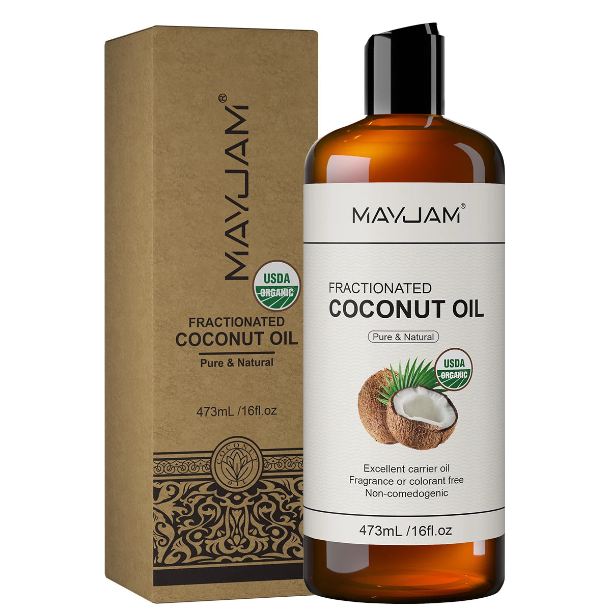 Organic Coconut Massage Oil