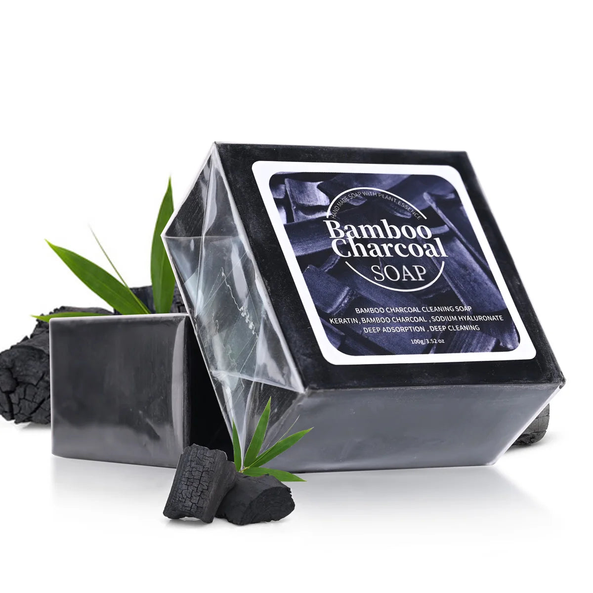 Bamboo Charcoal Cleansing Soap