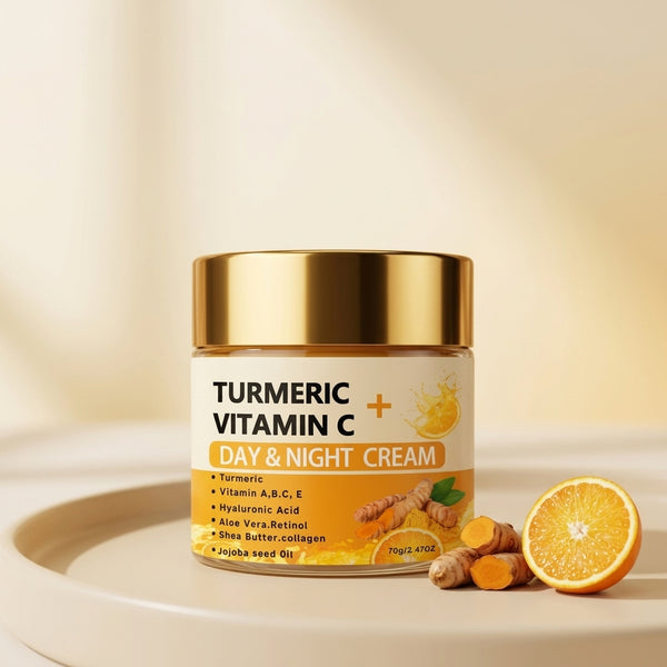 Pure Essence Turmeric Vitamin C Day & Night Cream — main product shot