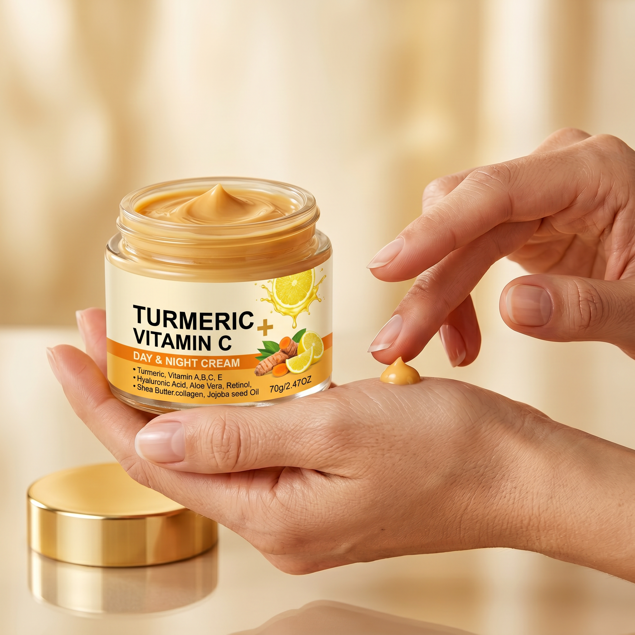Turmeric Vitamin C Day & Night Cream