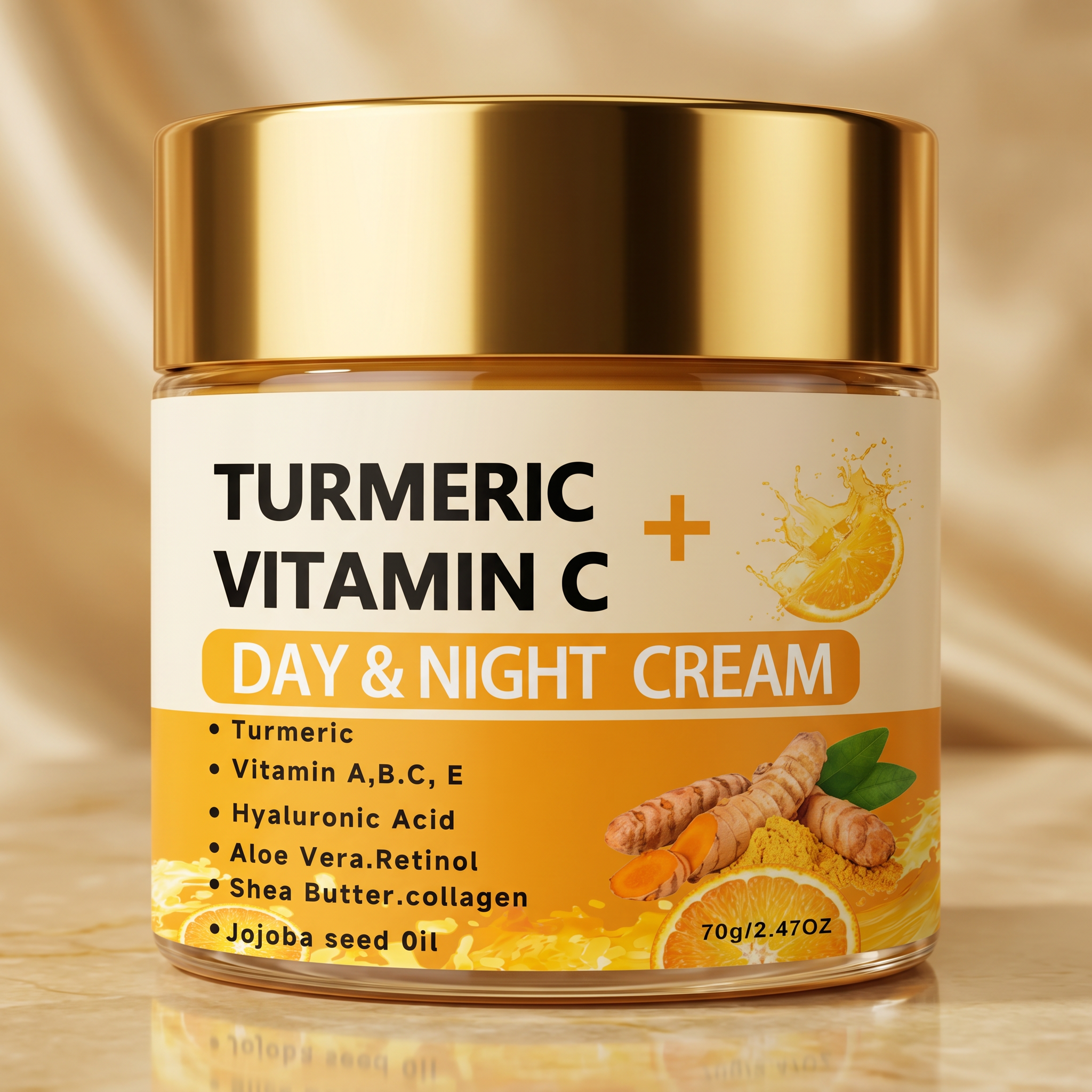 Turmeric Vitamin C Day & Night Cream